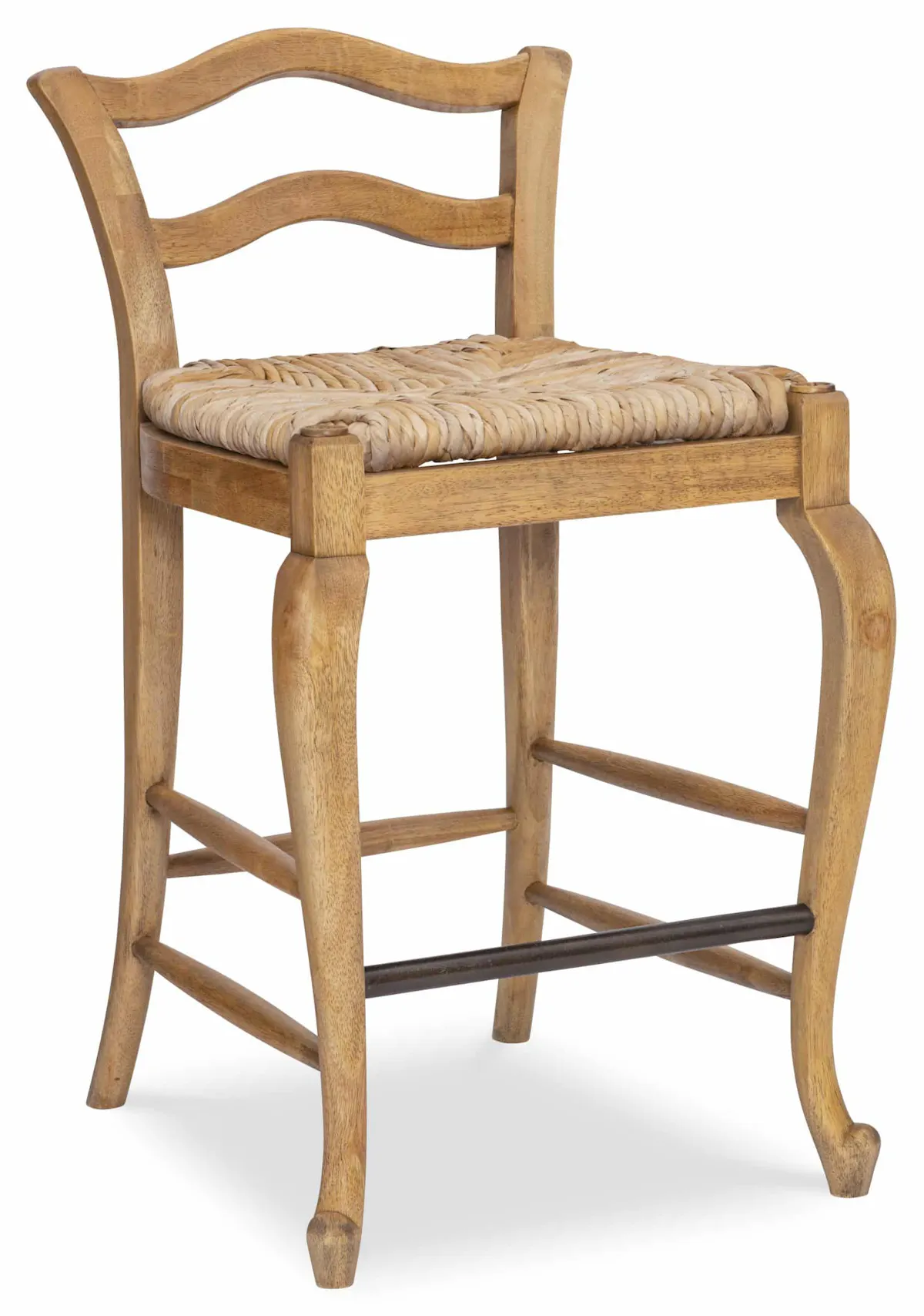 Maitland Smith 8103-42-W Provencal Counter Stool White Maitland Smith 8103-42-W Provencal Counter Stool White
