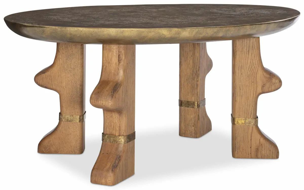 Maitland Smith 8425-33 Porridge Cocktail Table Maitland Smith 8425-33 Porridge Cocktail Table