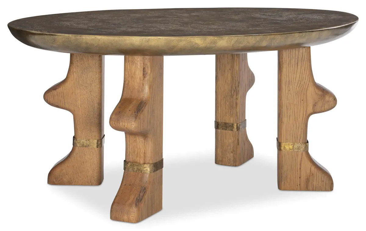 Maitland Smith 8425-33 Porridge Cocktail Table Maitland Smith 8425-33 Porridge Cocktail Table
