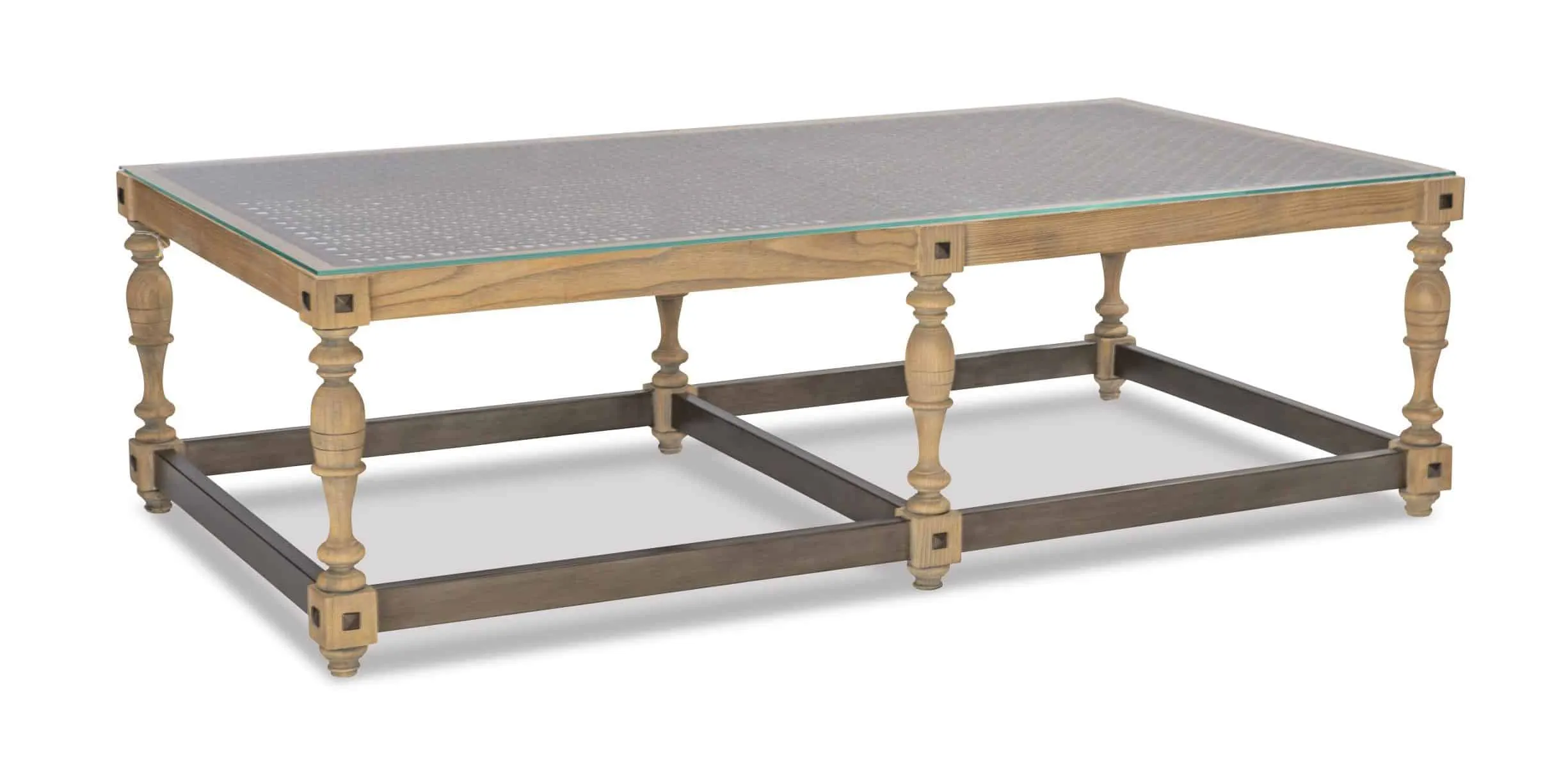 Maitland Smith 8433-42 Riempie Cocktail Table