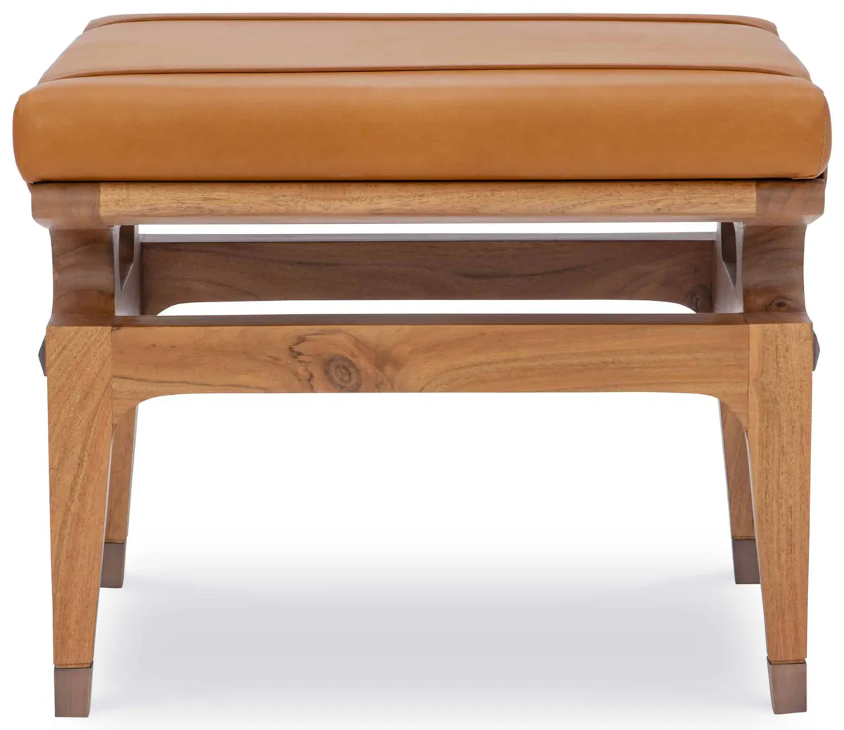 Maitland Smith 8435-43 Saddle Back Ottoman Maitland Smith 8435-43 Saddle Back Ottoman