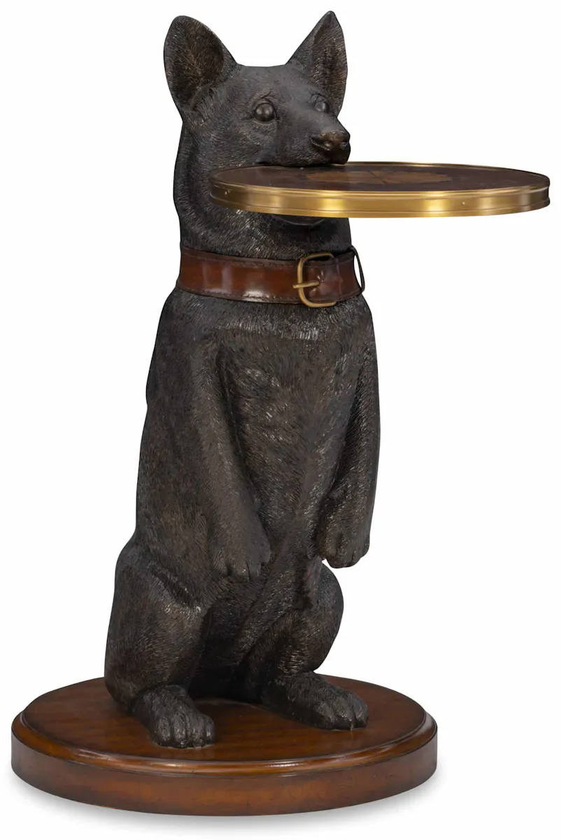 Maitland Smith 8515-30 Corgi Accent Table Maitland Smith 8515-30 Corgi Accent Table