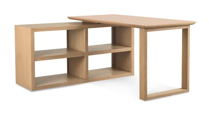 Bassett Furniture 9534-0813 HomeWork Modular L-Shaped Desk Bassett Furniture 9534-0813 HomeWork Modular L-Shaped Desk