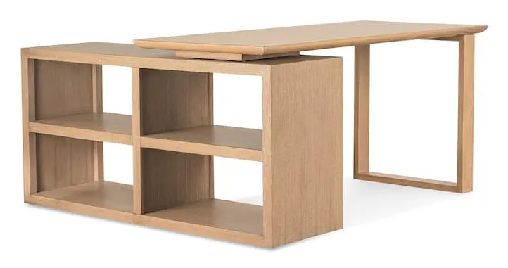 Bassett Furniture 9534-0813 HomeWork Modular L-Shaped Desk Bassett Furniture 9534-0813 HomeWork Modular L-Shaped Desk