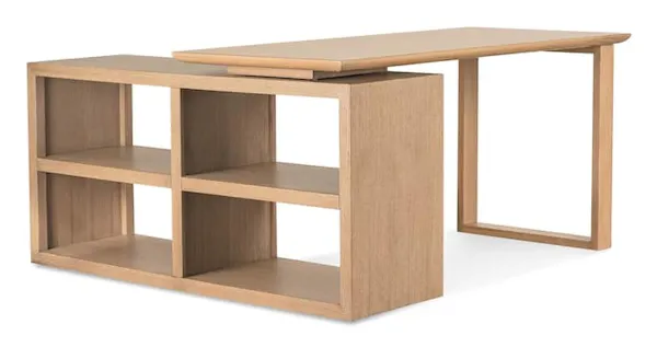 Bassett Furniture 9534-0813 HomeWork Modular L-Shaped Desk Bassett Furniture 9534-0813 HomeWork Modular L-Shaped Desk