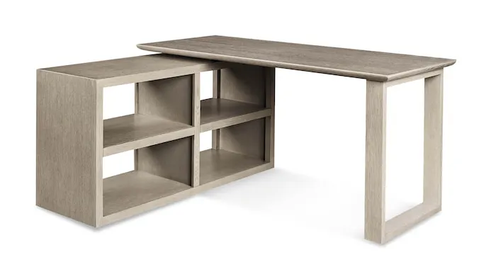 Bassett Furniture 9734-0813 HomeWork Modular L-Shaped Desk Bassett Furniture 9734-0813 HomeWork Modular L-Shaped Desk