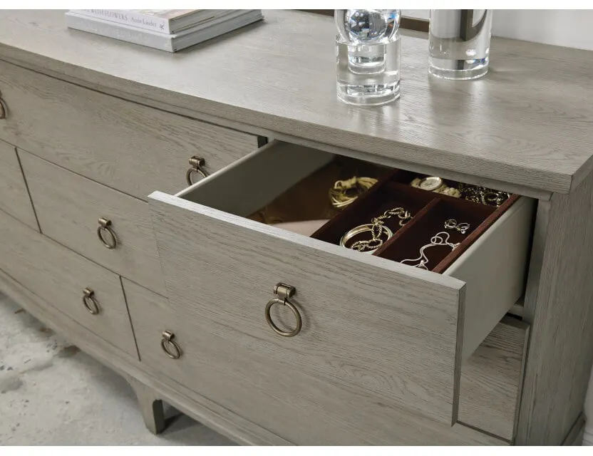 American Drew 501-130 Milan 8 Drawer Dresser American Drew 501-130 Milan 8 Drawer Dresser