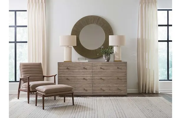 Bassett Furniture 2730-0237 Andora 6 Drawer Dresser Bassett Furniture 2730-0237 Andora 6 Drawer Dresser