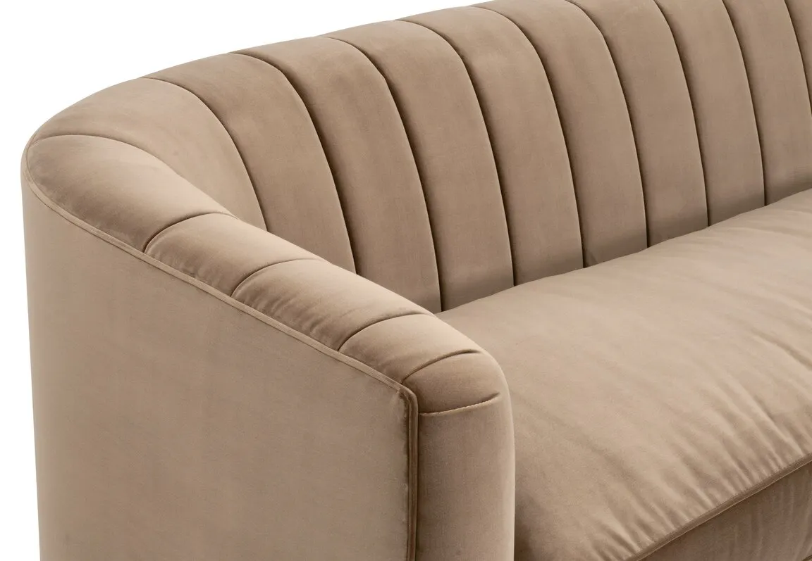 Essentials For Living 6615-3.CAR/NG Bronx 87" Channel Back Sofa Essentials For Living 6615-3.CAR/NG Bronx 87" Channel Back Sofa