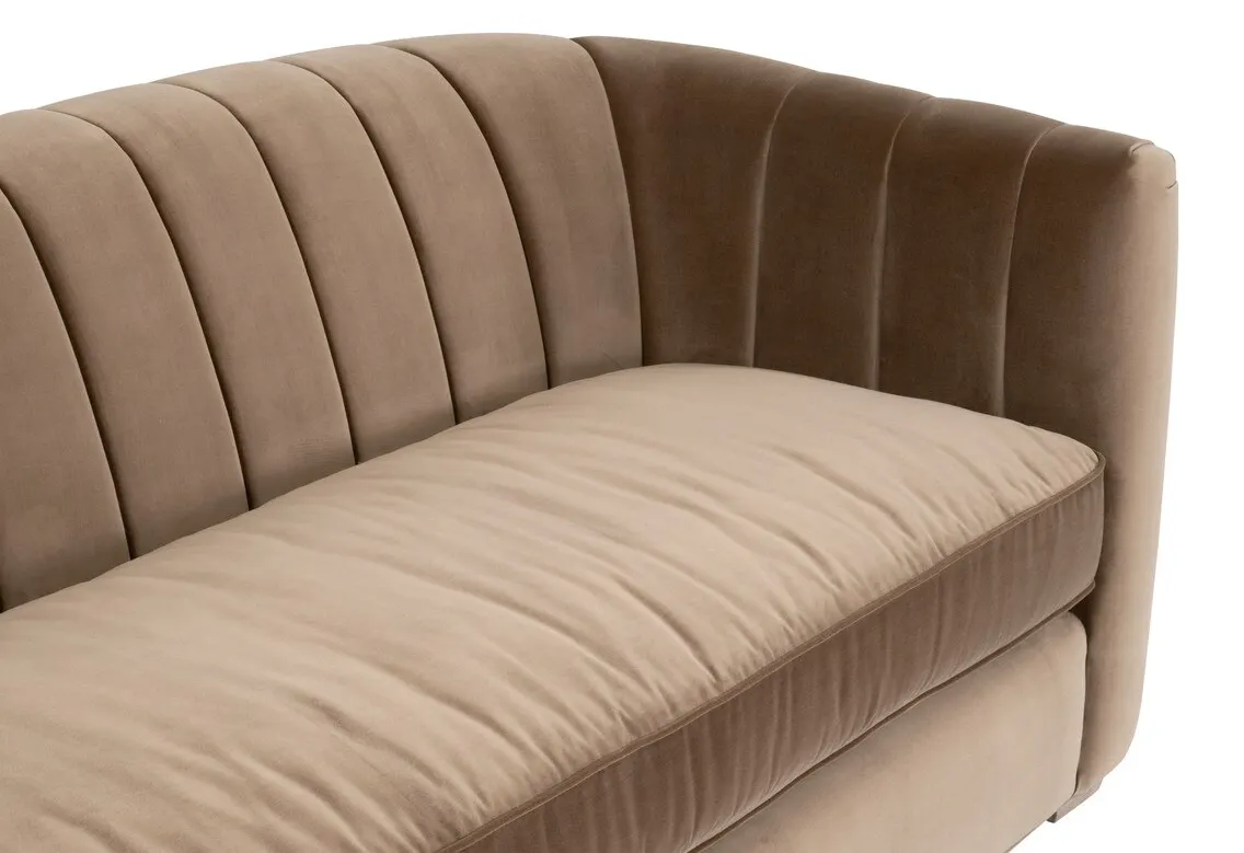Essentials For Living 6615-3.CAR/NG Bronx 87" Channel Back Sofa Essentials For Living 6615-3.CAR/NG Bronx 87" Channel Back Sofa