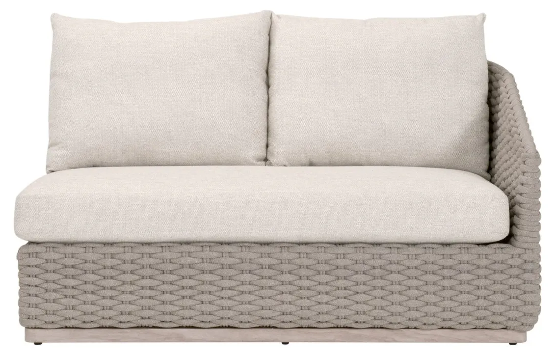 Essentials For Living 6863-2S1R.TAU/ECR/W-ET Caspian Outdoor Modular Right Facing 1-Arm Sofa Essentials For Living 6863-2S1R.TAU/ECR/W-ET Caspian Outdoor Modular Right Facing 1-Arm Sofa