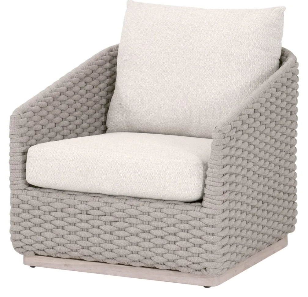 Essentials For Living 6863-1.TAU/ECR/W-ET Caspian Outdoor Sofa Chair Essentials For Living 6863-1.TAU/ECR/W-ET Caspian Outdoor Sofa Chair