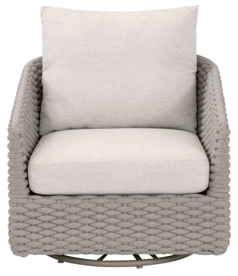 Essentials For Living 6863-1SRCK.TAU/ECR Caspian Outdoor Swivel Rocker Sofa Chair Essentials For Living 6863-1SRCK.TAU/ECR Caspian Outdoor Swivel Rocker Sofa Chair