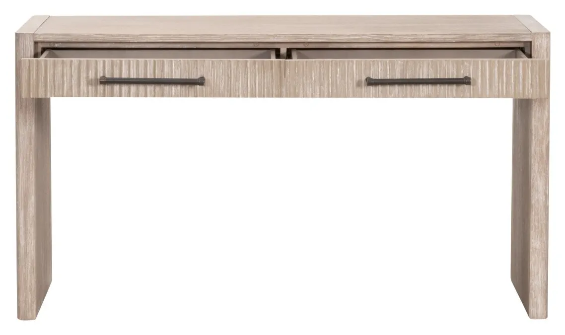 Essentials For Living 6040.NG Halloway 2-Drawer Console Table Essentials For Living 6040.NG Halloway 2-Drawer Console Table