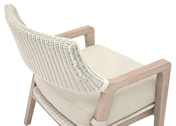 Essentials For Living 6811.PW/STO/W-ET Lucia Outdoor Club Chair Essentials For Living 6811.PW/STO/W-ET Lucia Outdoor Club Chair