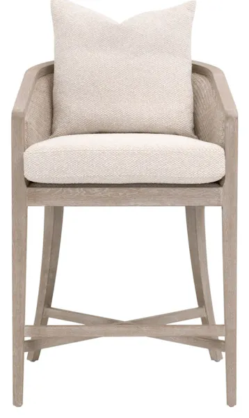 Essentials For Living 6642CS.LGLIN/NG McGuire Counter Stool Essentials For Living 6642CS.LGLIN/NG McGuire Counter Stool