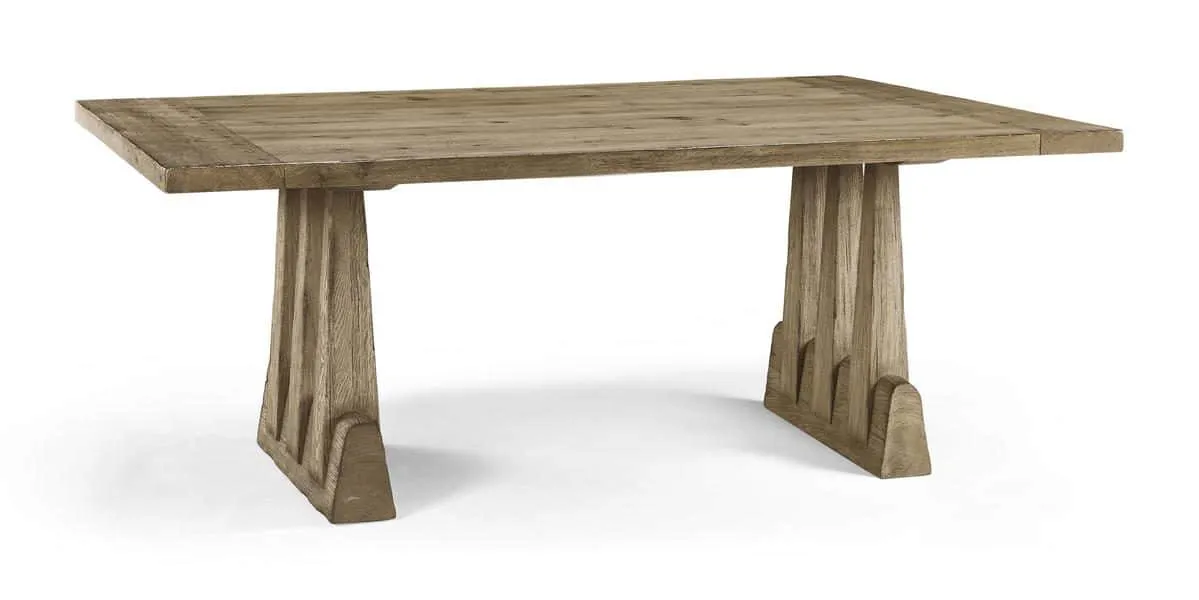 Jonathan Charles 491239-FDO-96L 96″ Echo Canyon Rectangular Dining Table