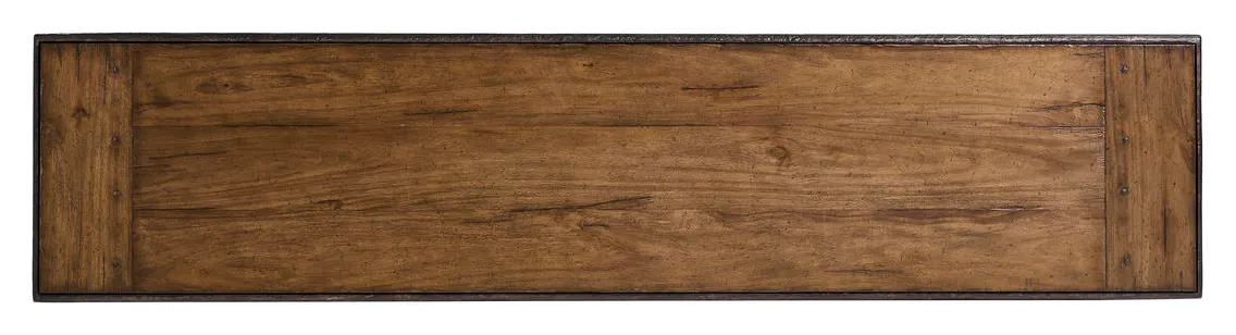 Jonathan Charles 491318-CMF Forge Iron Console Table Jonathan Charles 491318-CMF Forge Iron Console Table