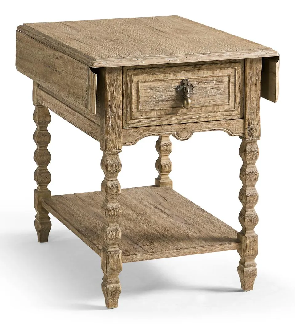 Jonathan Charles 491311-TGO Sagehill Winged Side Table Jonathan Charles 491311-TGO Sagehill Winged Side Table