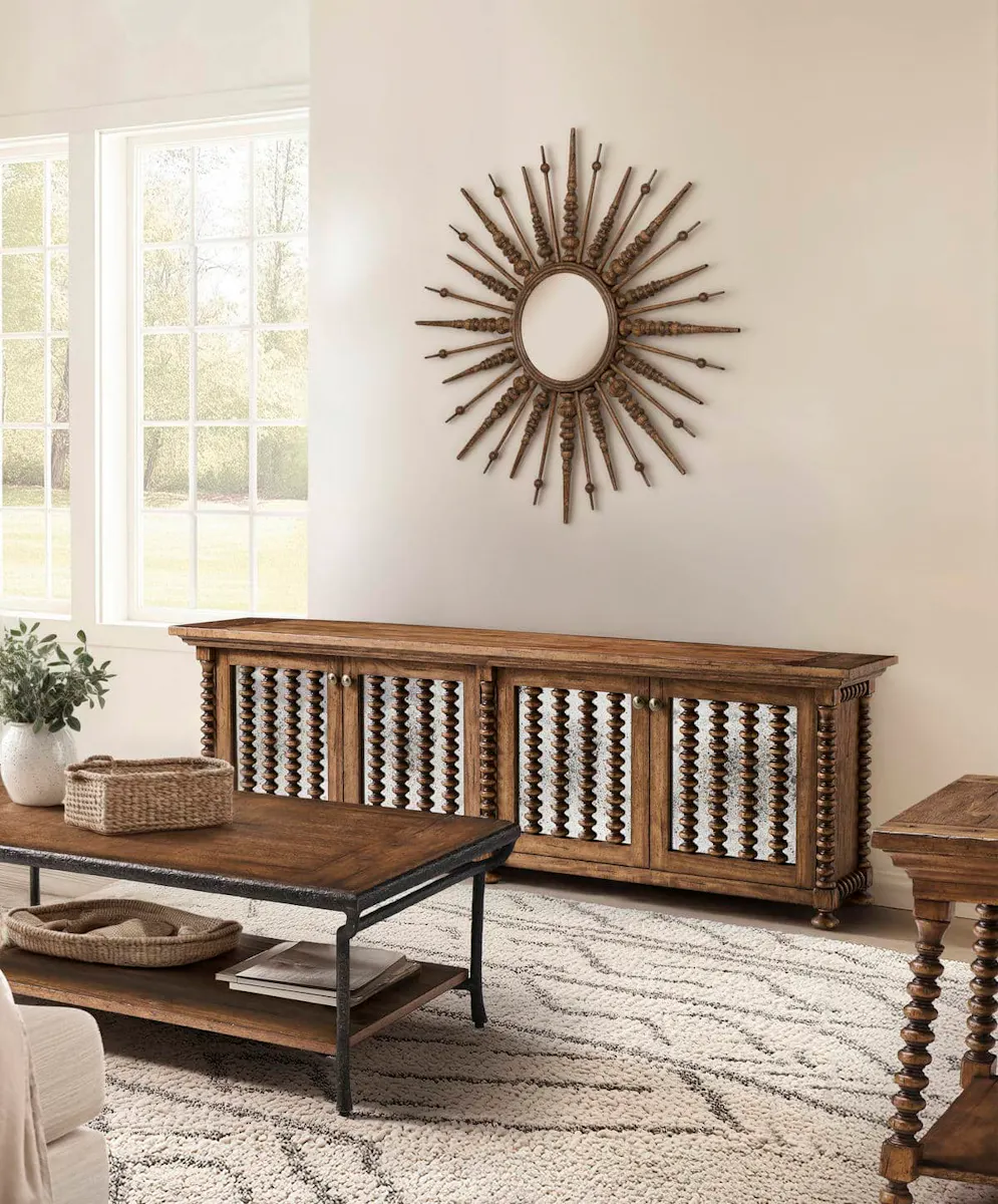 Jonathan Charles 491300-MSW Tamarisk Entertainment Credenza Jonathan Charles 491300-MSW Tamarisk Entertainment Credenza