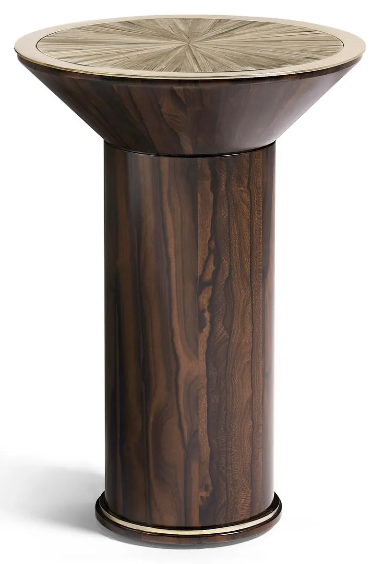 Jonathan Charles 500552-VGS Terra Round Side Table Jonathan Charles 500552-VGS Terra Round Side Table