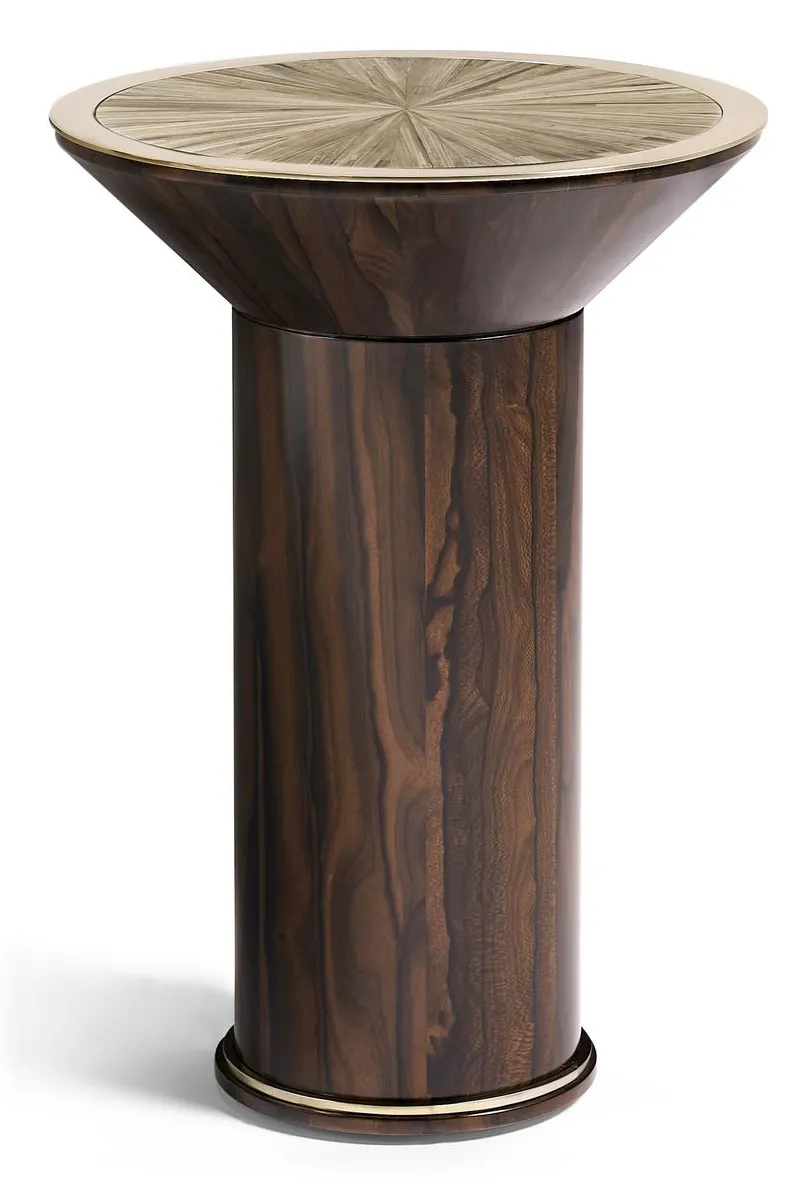 Jonathan Charles 500552-VGS Terra Round Side Table Jonathan Charles 500552-VGS Terra Round Side Table