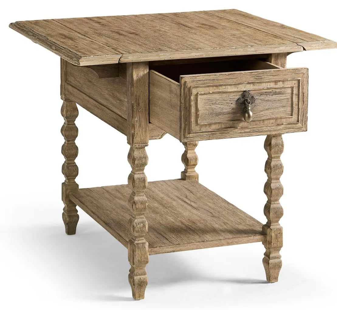 Jonathan Charles 491311-TGO Sagehill Winged Side Table Jonathan Charles 491311-TGO Sagehill Winged Side Table