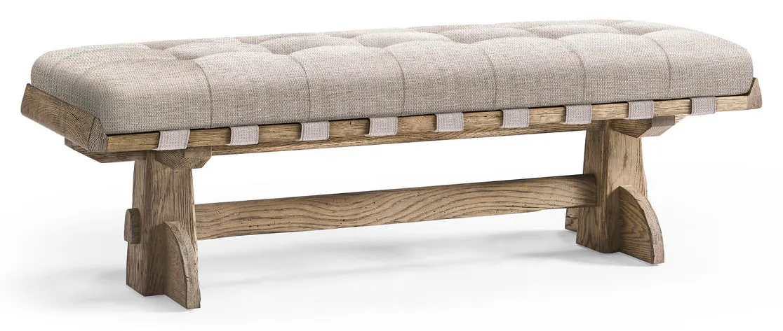 Jonathan Charles 491309-FDO-F062 Echo Canyon Upholstered Bench Jonathan Charles 491309-FDO-F062 Echo Canyon Upholstered Bench