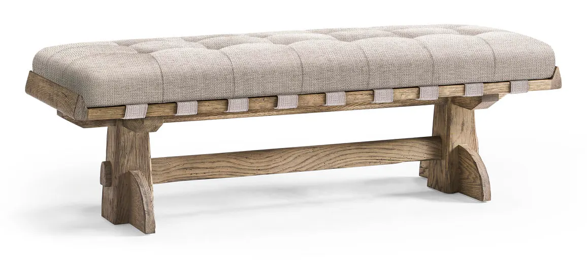Jonathan Charles 491309-FDO-F062 Echo Canyon Upholstered Bench Jonathan Charles 491309-FDO-F062 Echo Canyon Upholstered Bench