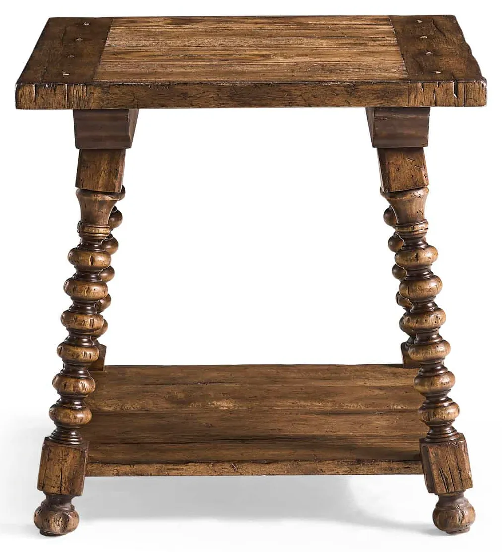 Jonathan Charles 491303-MSW Tamarisk Square End Table Jonathan Charles 491303-MSW Tamarisk Square End Table