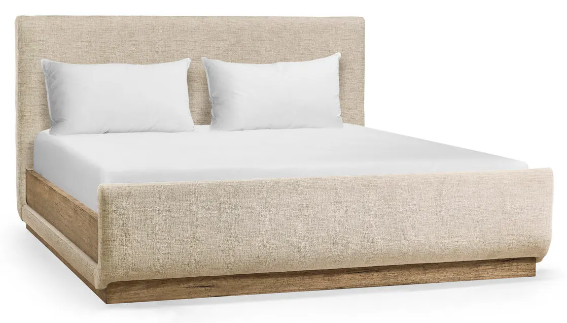 Jonathan Charles 491269-TLA-C-F400 Stone Ridge Upholstered Cal King Bed Light Jonathan Charles 491269-TLA-C-F400 Stone Ridge Upholstered Cal King Bed Light