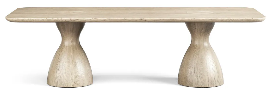 Jonathan Charles 500582-BLO-108L 108" Seamount Rectangular Dining Table Jonathan Charles 500582-BLO-108L 108" Seamount Rectangular Dining Table