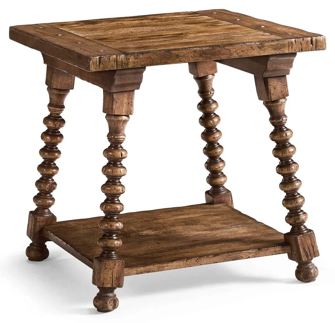 Jonathan Charles 491303-MSW Tamarisk Square End Table Jonathan Charles 491303-MSW Tamarisk Square End Table