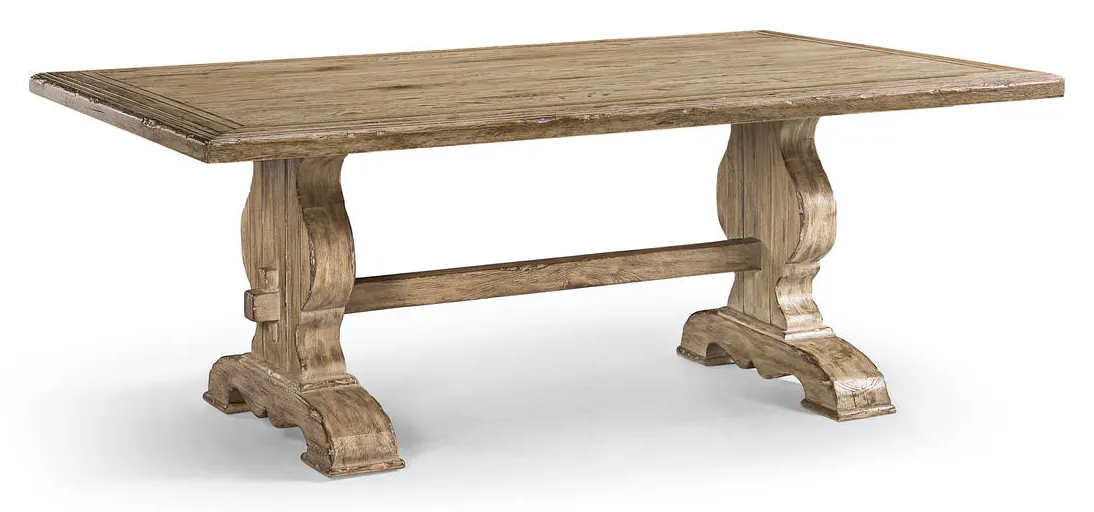 Jonathan Charles 491237-TGO-96L 96" Sagehill Rectangular Trestle Table Jonathan Charles 491237-TGO-96L 96" Sagehill Rectangular Trestle Table