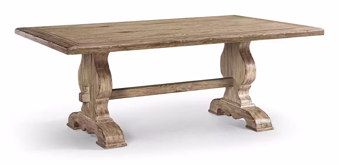 Jonathan Charles 491237-TGO-96L 96" Sagehill Rectangular Trestle Table Jonathan Charles 491237-TGO-96L 96" Sagehill Rectangular Trestle Table