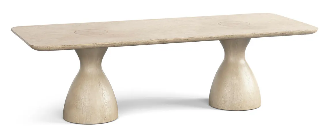 Jonathan Charles 500582-BLO-108L 108" Seamount Rectangular Dining Table Jonathan Charles 500582-BLO-108L 108" Seamount Rectangular Dining Table