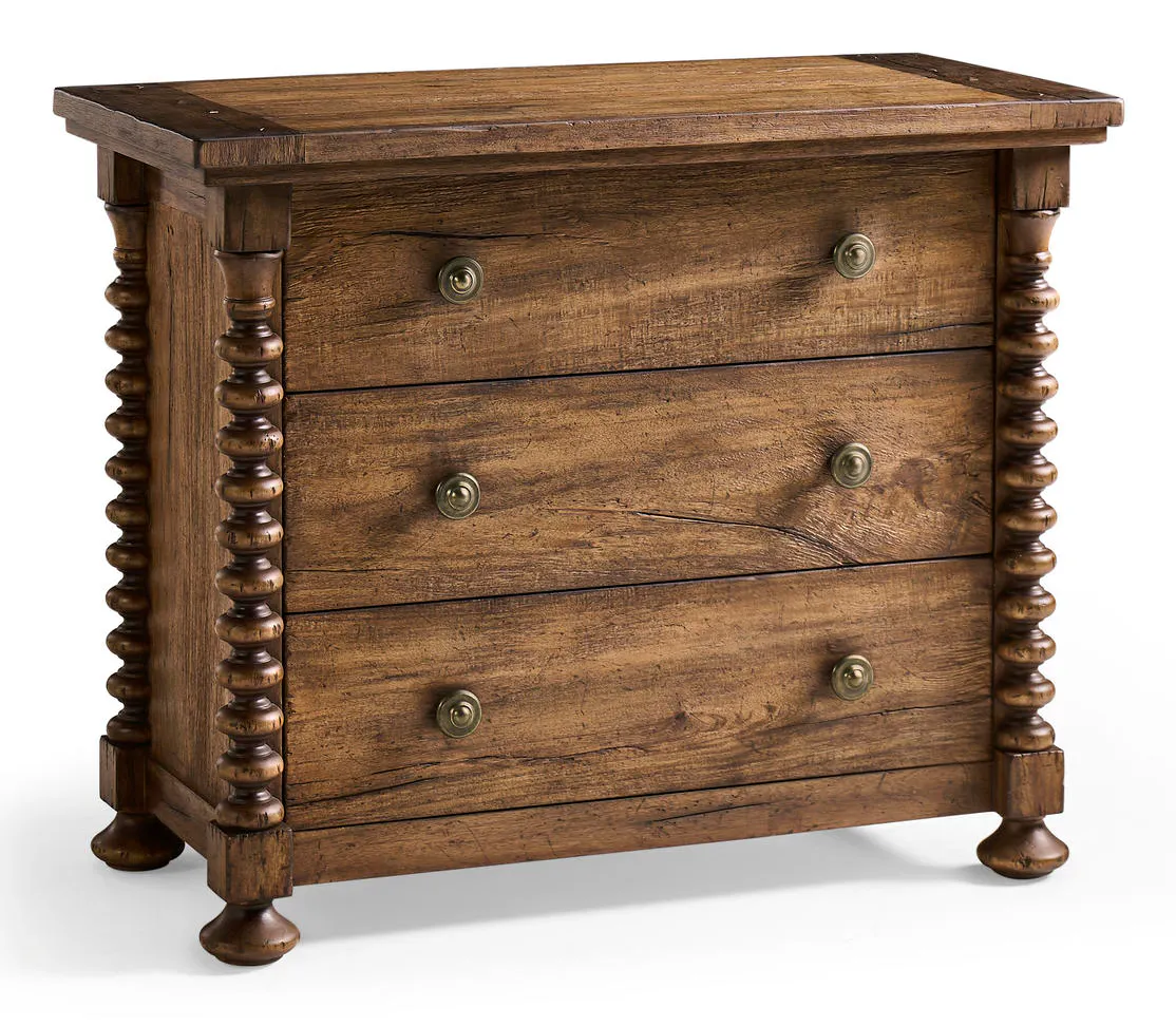 Jonathan Charles 491322-MSW-36L Tamarisk 3 Drawer Nightstand Jonathan Charles 491322-MSW-36L Tamarisk 3 Drawer Nightstand