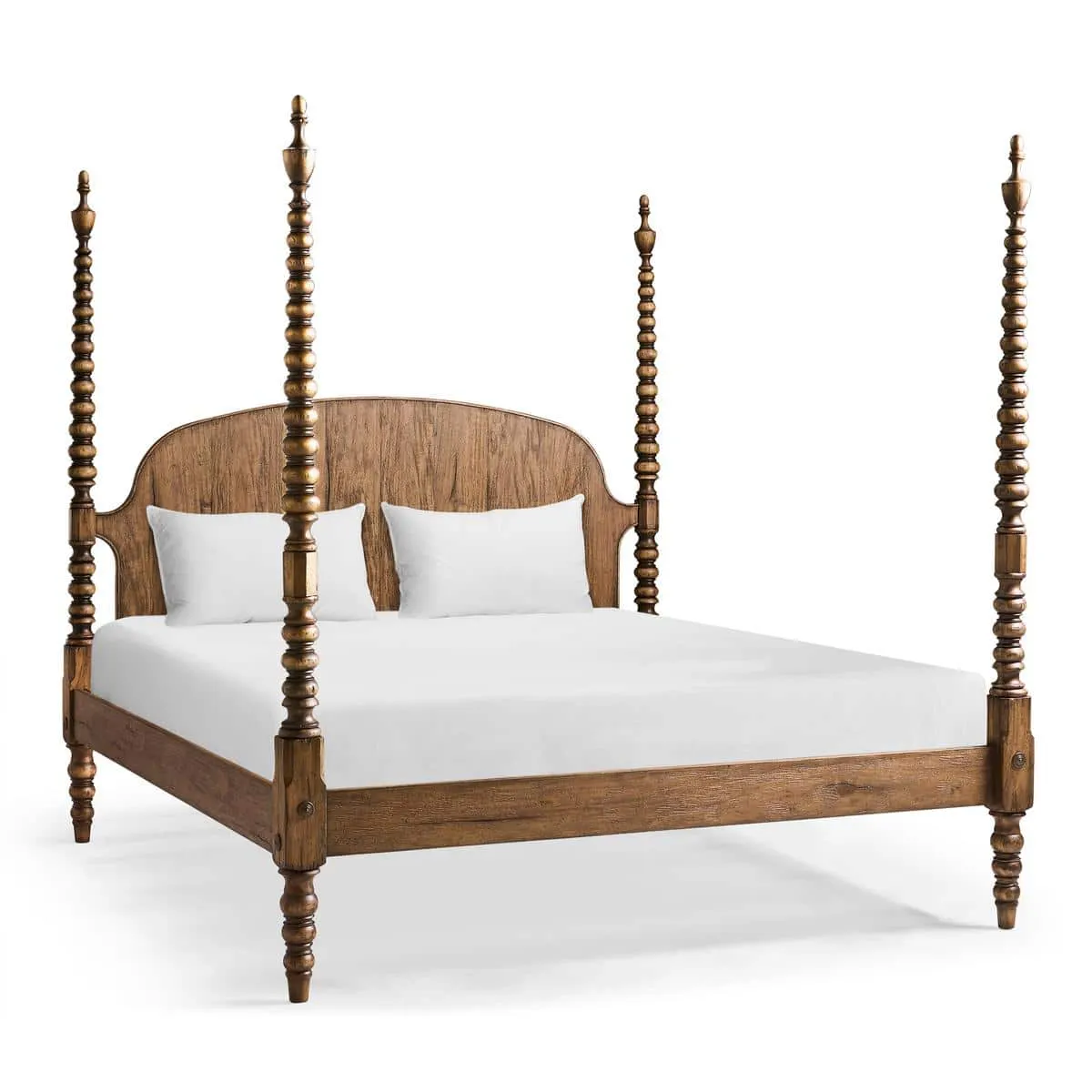 Jonathan Charles 491304-MSW-K Tamarisk Poster King Bed