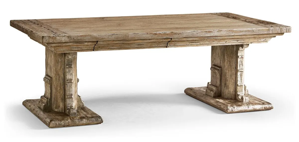 Jonathan Charles 491296-LSW Caldera Pedestal-Base Cocktail Table Jonathan Charles 491296-LSW Caldera Pedestal-Base Cocktail Table