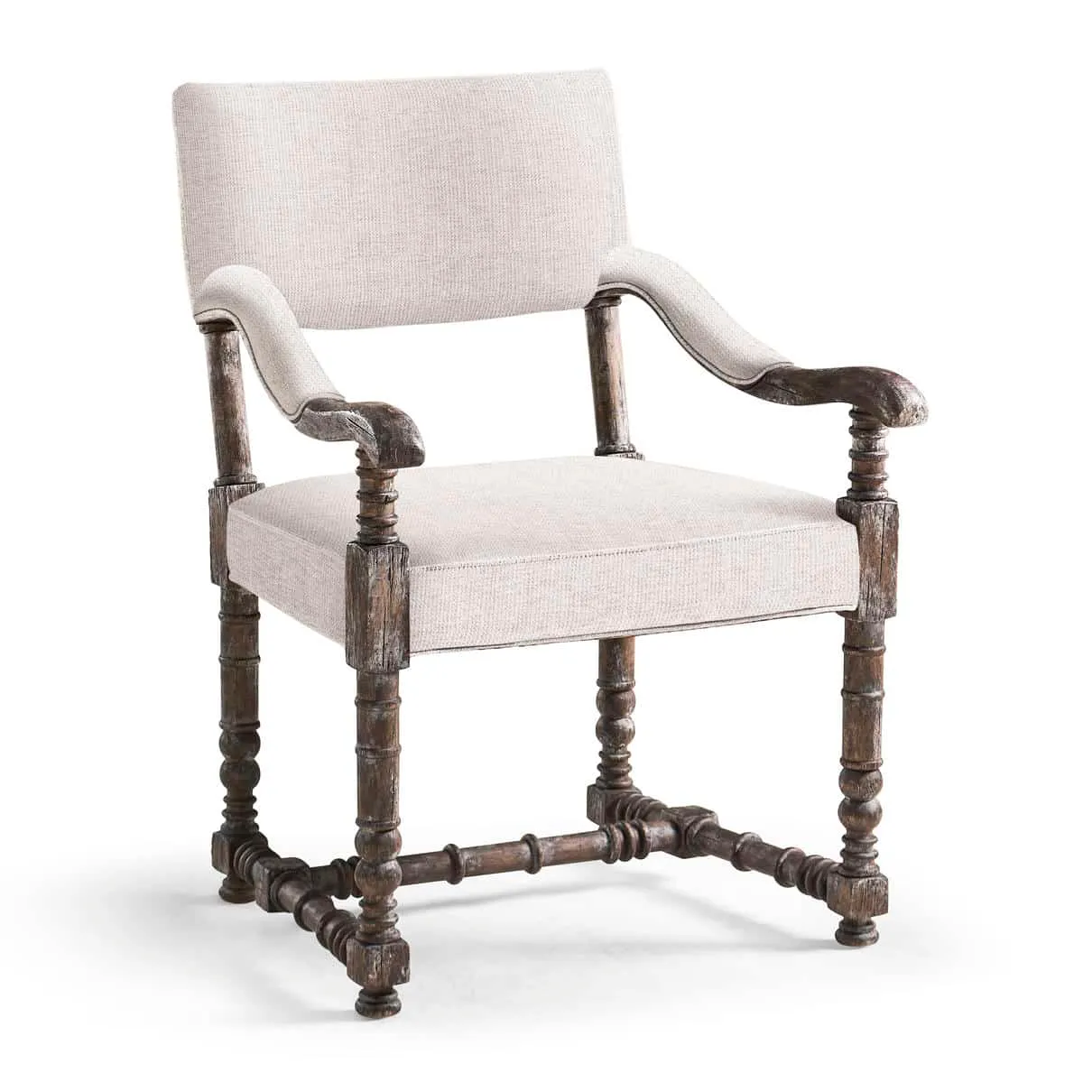 Jonathan Charles 491293-DLW-AC-F075 Caldera Oscura Uph. Arm Chair