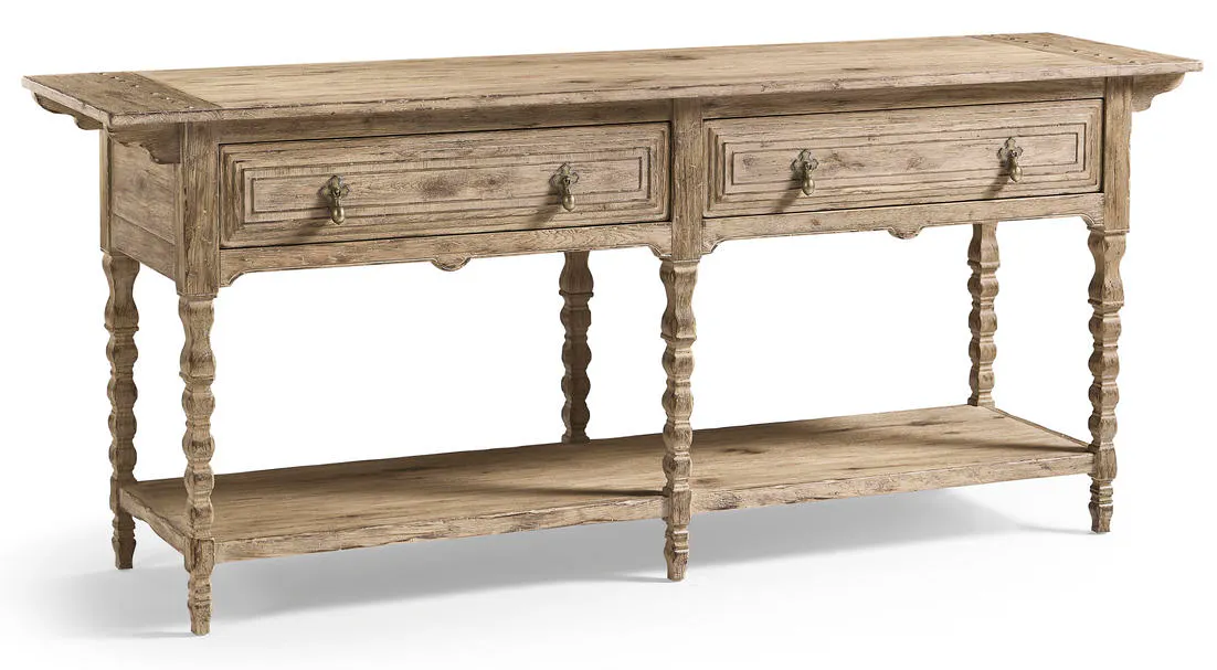 Jonathan Charles 491312-TGO Sagehill Spindle-Leg Console Jonathan Charles 491312-TGO Sagehill Spindle-Leg Console
