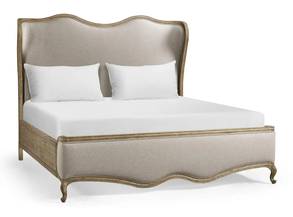 Jonathan Charles 491287-FDO-C-F062 Echo Canyon Upholstered Cal King Bed