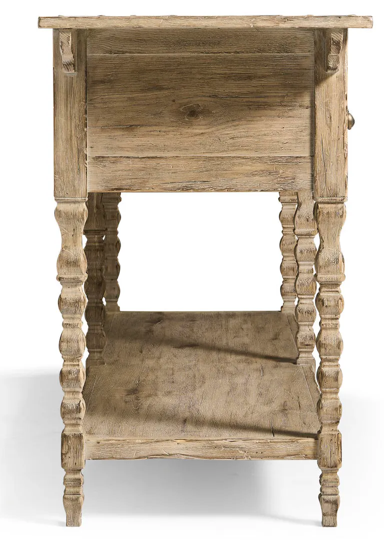 Jonathan Charles 491312-TGO Sagehill Spindle-Leg Console Jonathan Charles 491312-TGO Sagehill Spindle-Leg Console