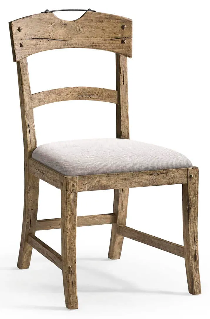 Jonathan Charles 491076-SC-TLA-U3 Stone Ridge Planked Side Chair Jonathan Charles 491076-SC-TLA-U3 Stone Ridge Planked Side Chair