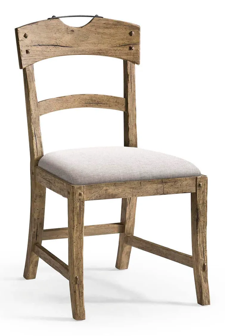 Jonathan Charles 491076-SC-TLA-U3 Stone Ridge Planked Side Chair Jonathan Charles 491076-SC-TLA-U3 Stone Ridge Planked Side Chair