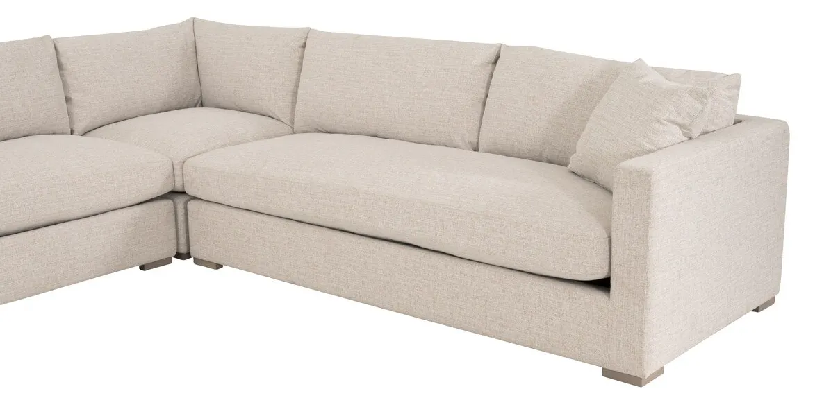 Essentials For Living 6730-CRN.LSSND Newport Outdoor Modular Corner Chair Essentials For Living 6730-CRN.LSSND Newport Outdoor Modular Corner Chair