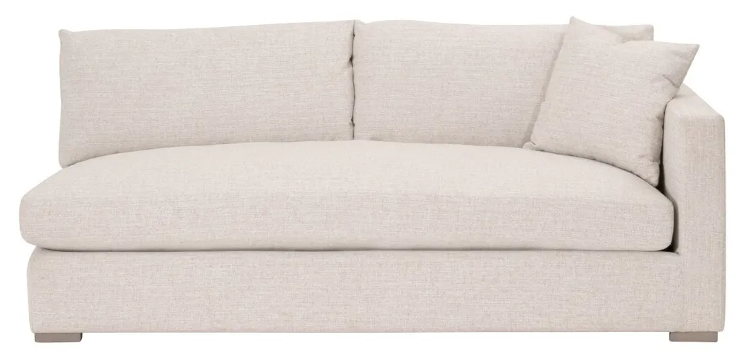 Essentials For Living 6730-2S1RA.LSSND Newport Outdoor Modular 2-Seat Right Track Arm Sofa Essentials For Living 6730-2S1RA.LSSND Newport Outdoor Modular 2-Seat Right Track Arm Sofa