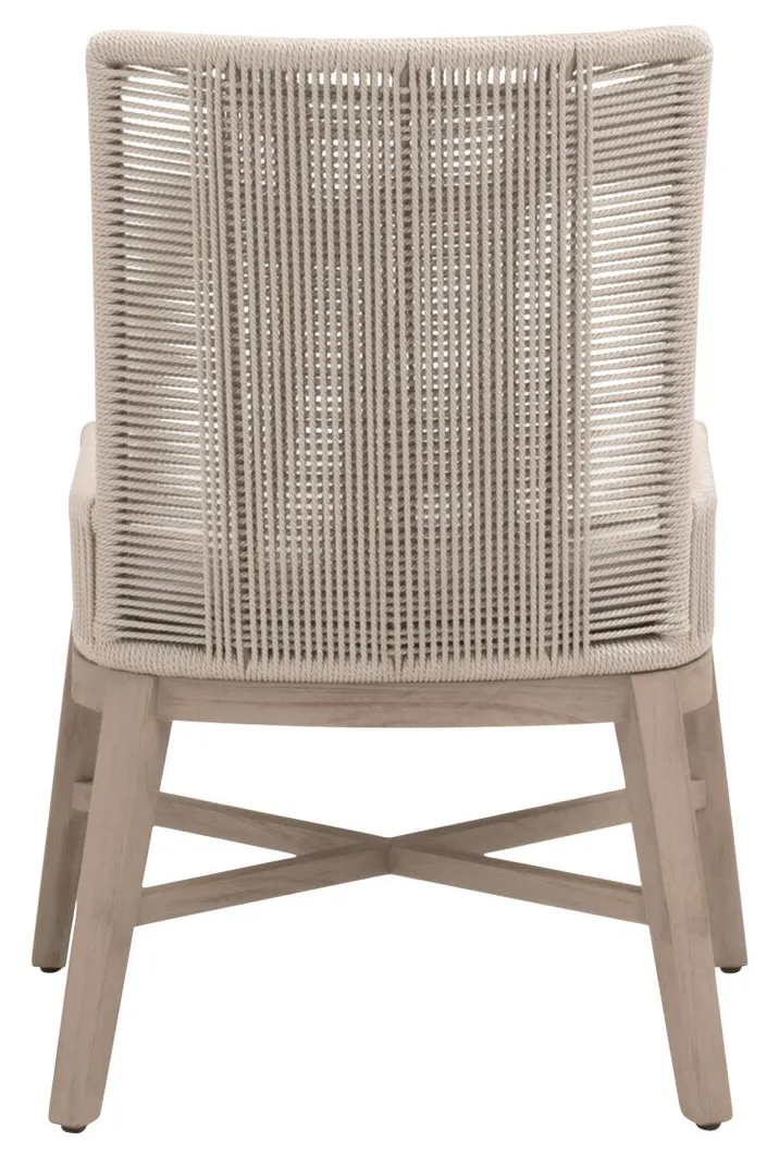 Essentials For Living 6859.OYS/WHT/W-ET Overlay Outdoor Dining Chair Essentials For Living 6859.OYS/WHT/W-ET Overlay Outdoor Dining Chair