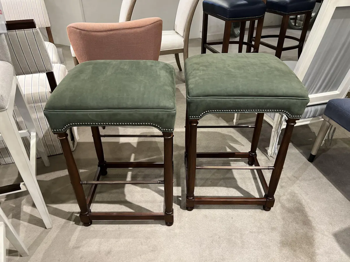Hickory Chair HC9511-05/180 Marit Backless Bar Stool Hickory Chair HC9511-05/180 Marit Backless Bar Stool