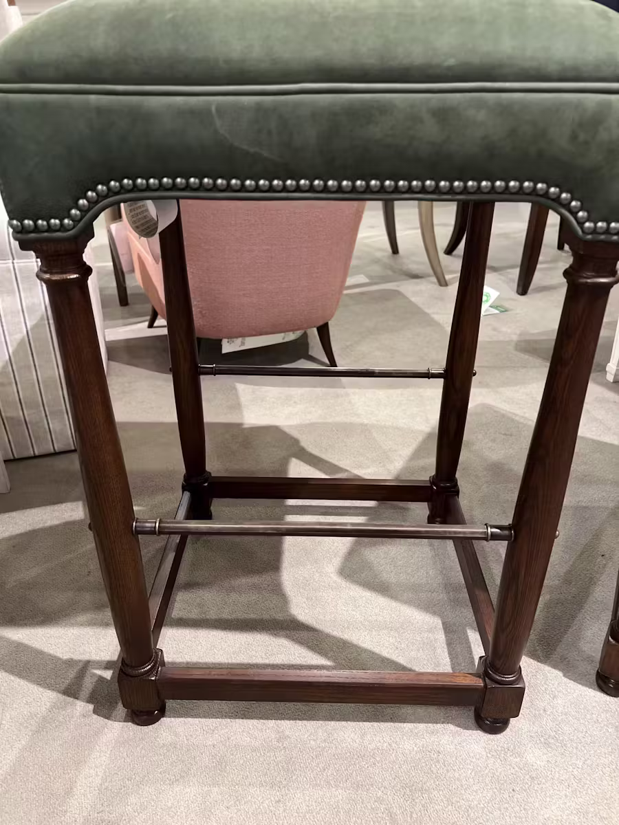 Hickory Chair HC9511-05/180 Marit Backless Bar Stool Hickory Chair HC9511-05/180 Marit Backless Bar Stool